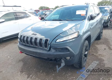 2015 Jeep Cherokee Trailhawk из США, поврежденный, VIN 1C4PJMBS6FW650362